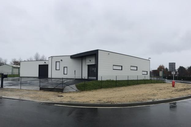 Facade en angle