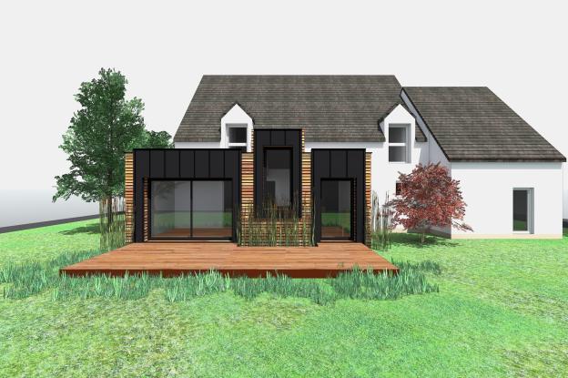 Une extension à Plougoumelen