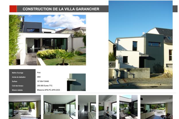 Construction d'une maison d'habitation