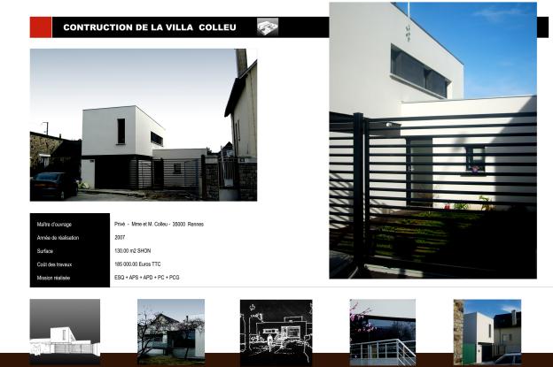 Construction d'une maison d'habitation