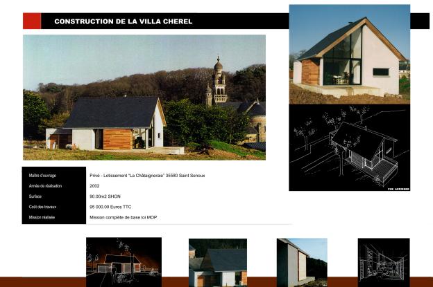 Construction d'une maison d'habitation