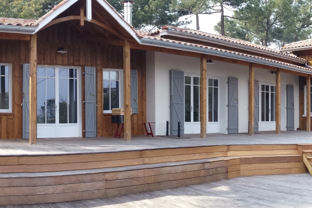 Panoramique façade bassin