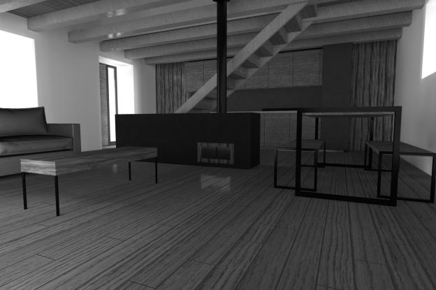 Recomposition maison de campagne - 2
