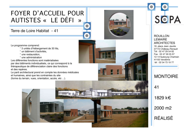 FOYER POUR AUTISTES