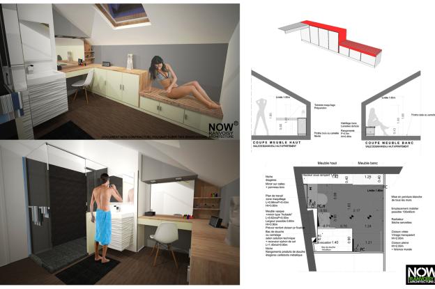Projet d'aménagement-Image graphique d'ambiance
