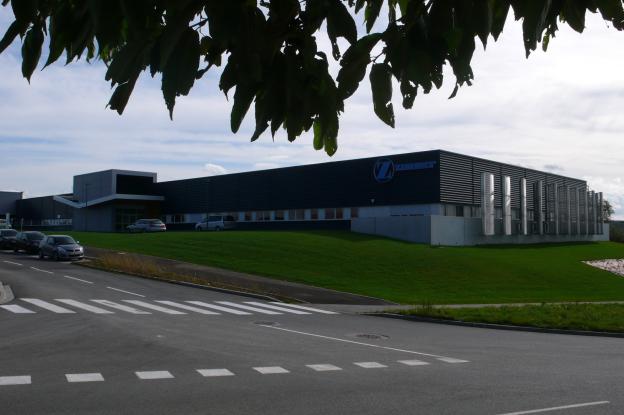 Vue générale du projet situé à l'entrée de la ZAC Technoland 2