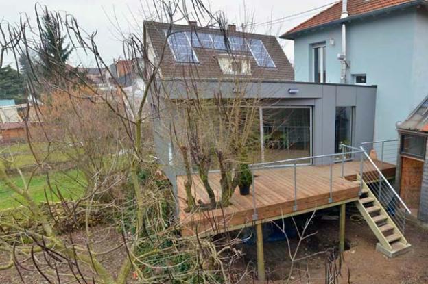 EXTENSION et RENOVATION ENERGETIQUE D'UNE MAISON A BRUMATH (67170)