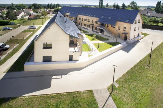 SAINT ILLIERS LA VILLE / 20 logements locatifs / H&E et THPE 