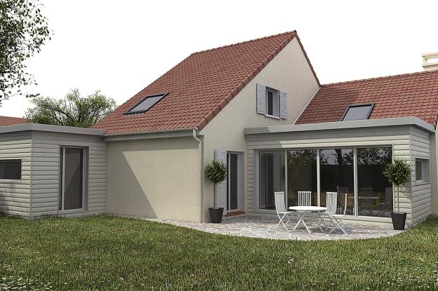 Façades côté Jardin