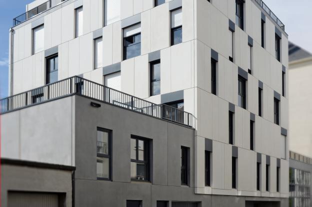 Vue depuis la rue
