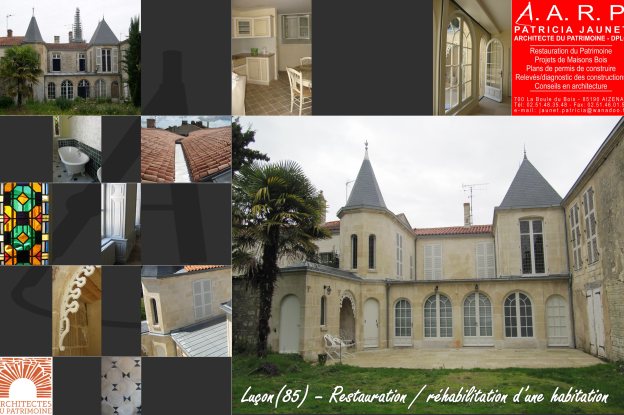 LUCON - Restauration / réhabilitation d'une habitation