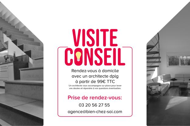 Visite conseil à domicile ou sur le lieu du projet
