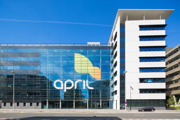 Siège April Assurances Lyon - façade côté boulevard / Archigroup architecte