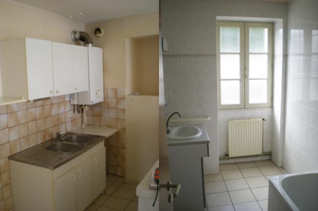Etat des lieux: cuisine & salle de bain