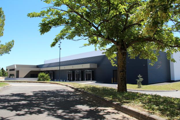 Vue d'ensemble du site Logistique AVEL