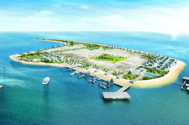 Farasan Eco-Island - Vue aérienne - North Marina