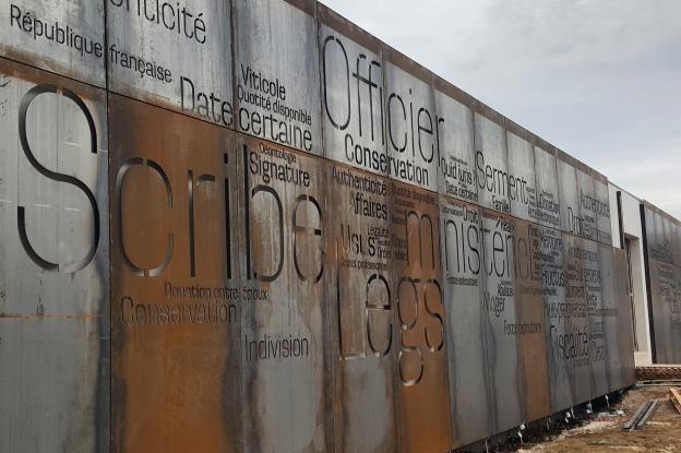 BARDAGE EN ACIER CORTEN 