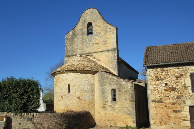 Vue du choeur de l'église