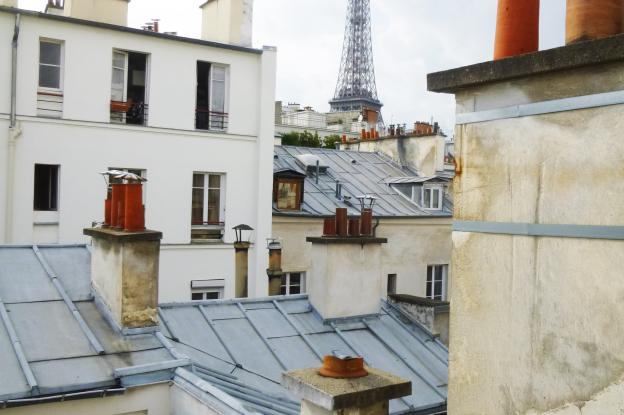 Paris Eiffel_Vue depuis l'immeuble