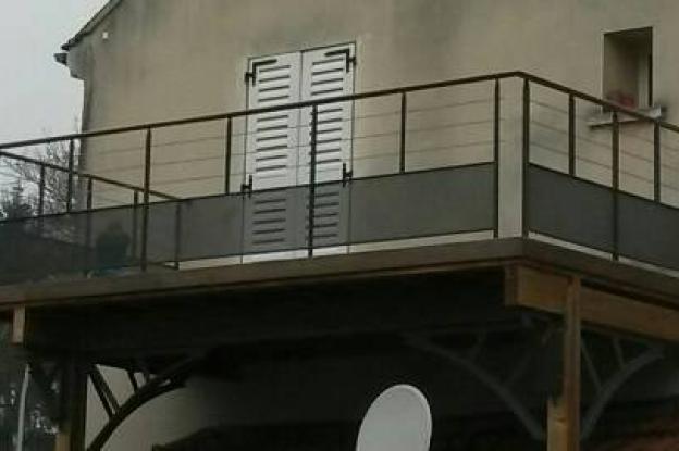 Balcon du moulin de la grande roue