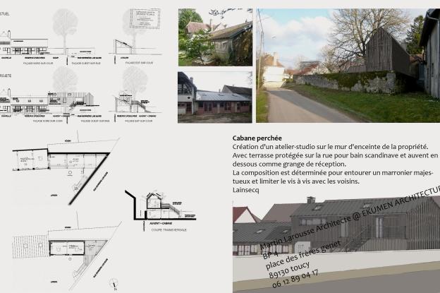 Atelier perché autour d'un arbre