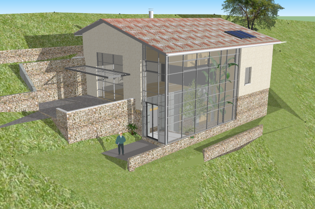 Maison bioclimatique