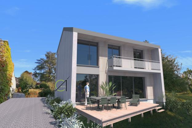 Villa bioclimatique en bois