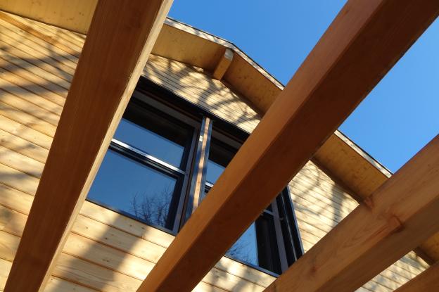 façade en bois 