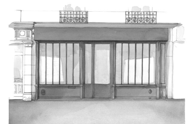 Façade principale_Aquarelle