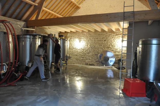 Rénovation grange viticole