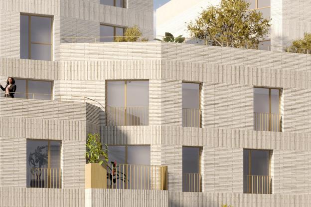 27 logements collectifs et commerce