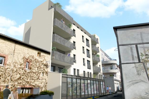 16 logements BBC et un commerce en RDC - La Talaudière