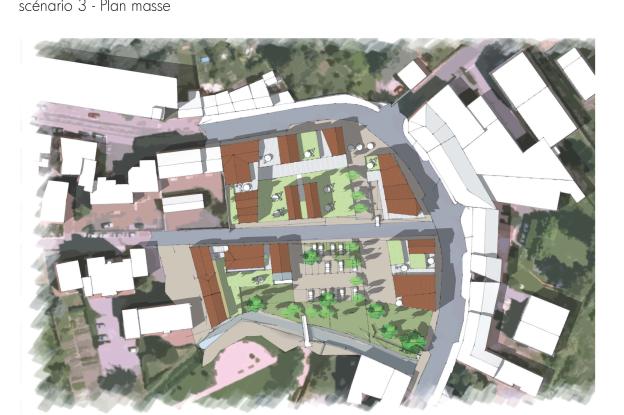 Secteur Mairie de la Fouillouse - Etude de composition et de programmation urbai