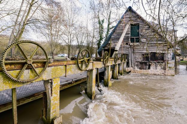 Moulin 17ème : état actuel /Fondation du Patrimoine