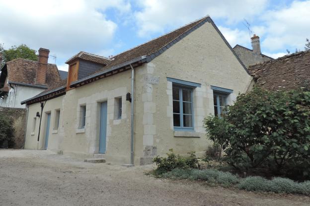 Après travaux : façade Ouest et pignon Sud (13/04/2017)