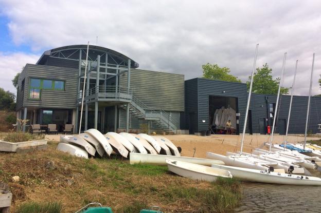 Extension base nautique - façade Ouest (18/08/2016)