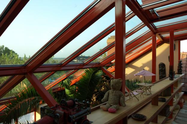 Jardin d'hiver maison Massuelles.