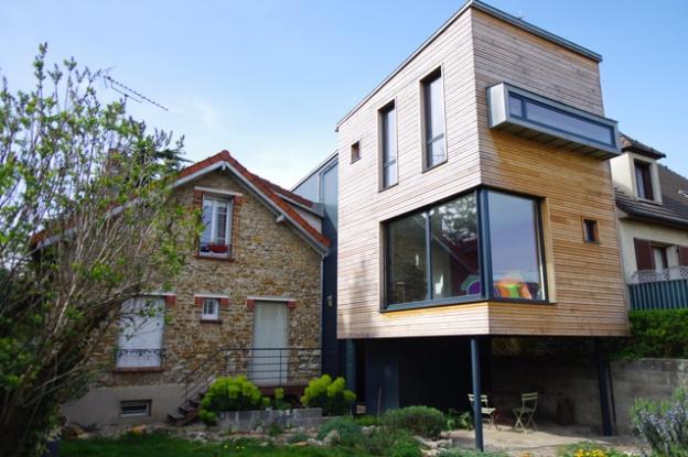 L'extension coté jardin