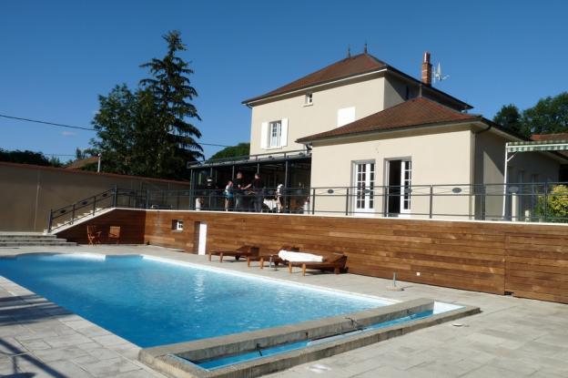 Rénovation d'une maison bourgeoise et construction d'une cuisine d'été
