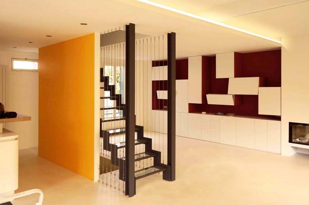 Bibliothèque design tetris