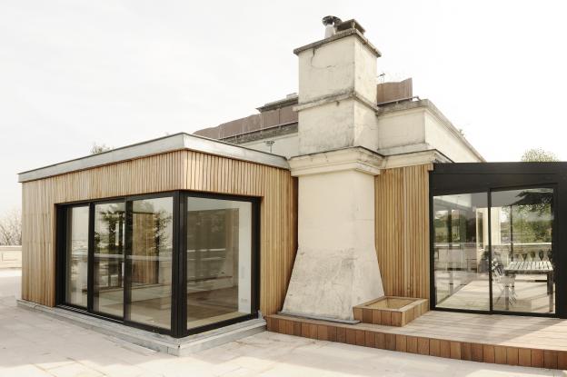 Extension bois à Meudon