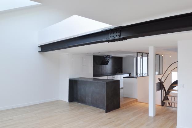 Rénovation d'un triplex à Montmartre