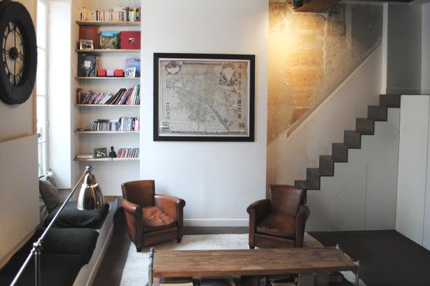 Rénovation d'un duplex dans le marais