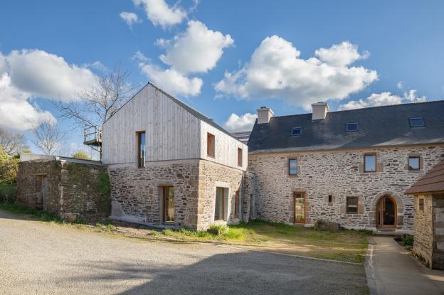 Surélévation bois terre paille ©Pascal Léopold photographies