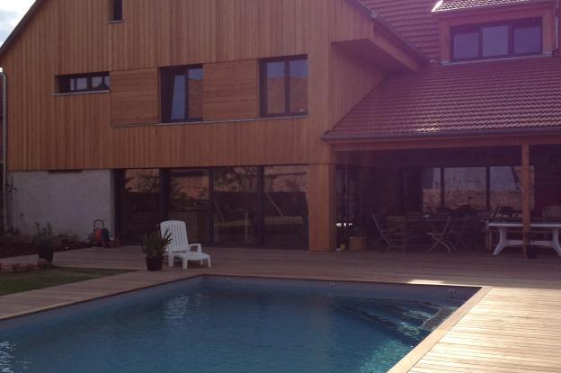 Alain Hugel architecte dplg, Grange à Altorf