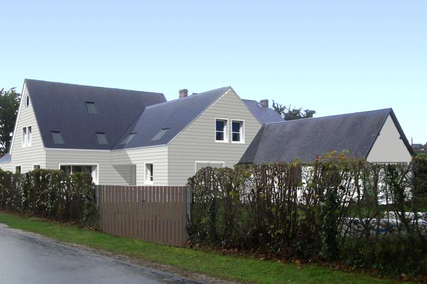 la maison après travaux (simulation)