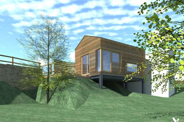 ARCHI D'ICI - Mini maison au bord de l'eau