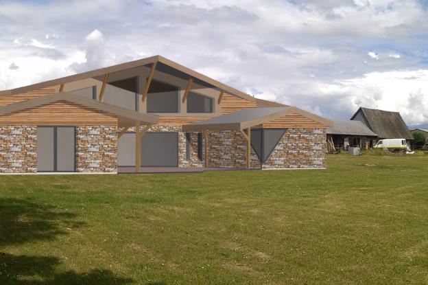 Construction contemporaine - Proche Evreux