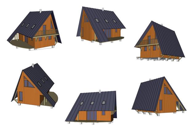 Axonométries du projet