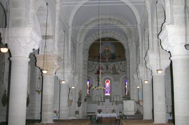 Ajouts de tirants dans la nef